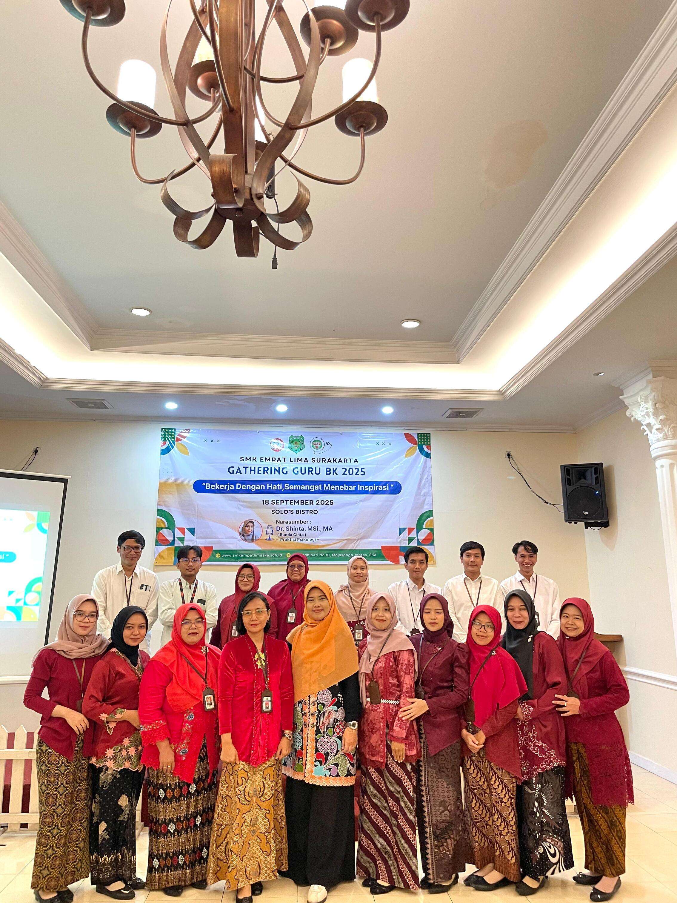 Gathering Guru BK 2025 - SMK Empat Lima Surakarta